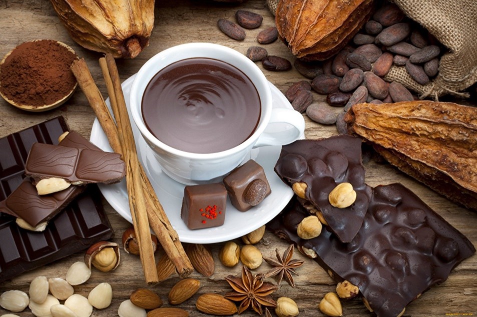 В чём польза какао и шоколада